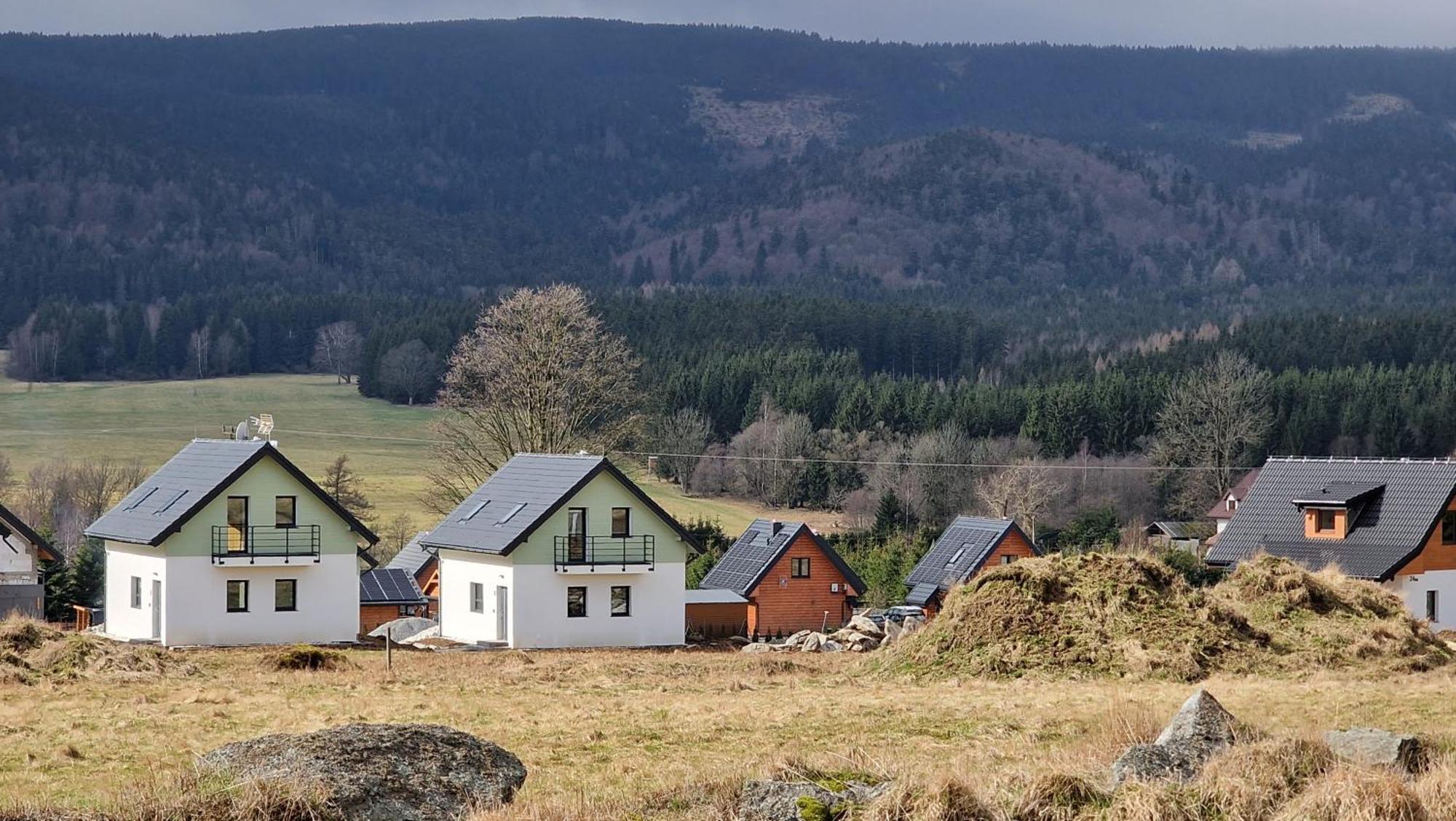 All Season Klimatyzowany Dom Przy Szlaku Z Prywatnym Tarasem I Widokiem Na Gory Orlickie - Sudety Sauna&Jacuzzi, Skalne Miasto Lasowka Buitenkant foto