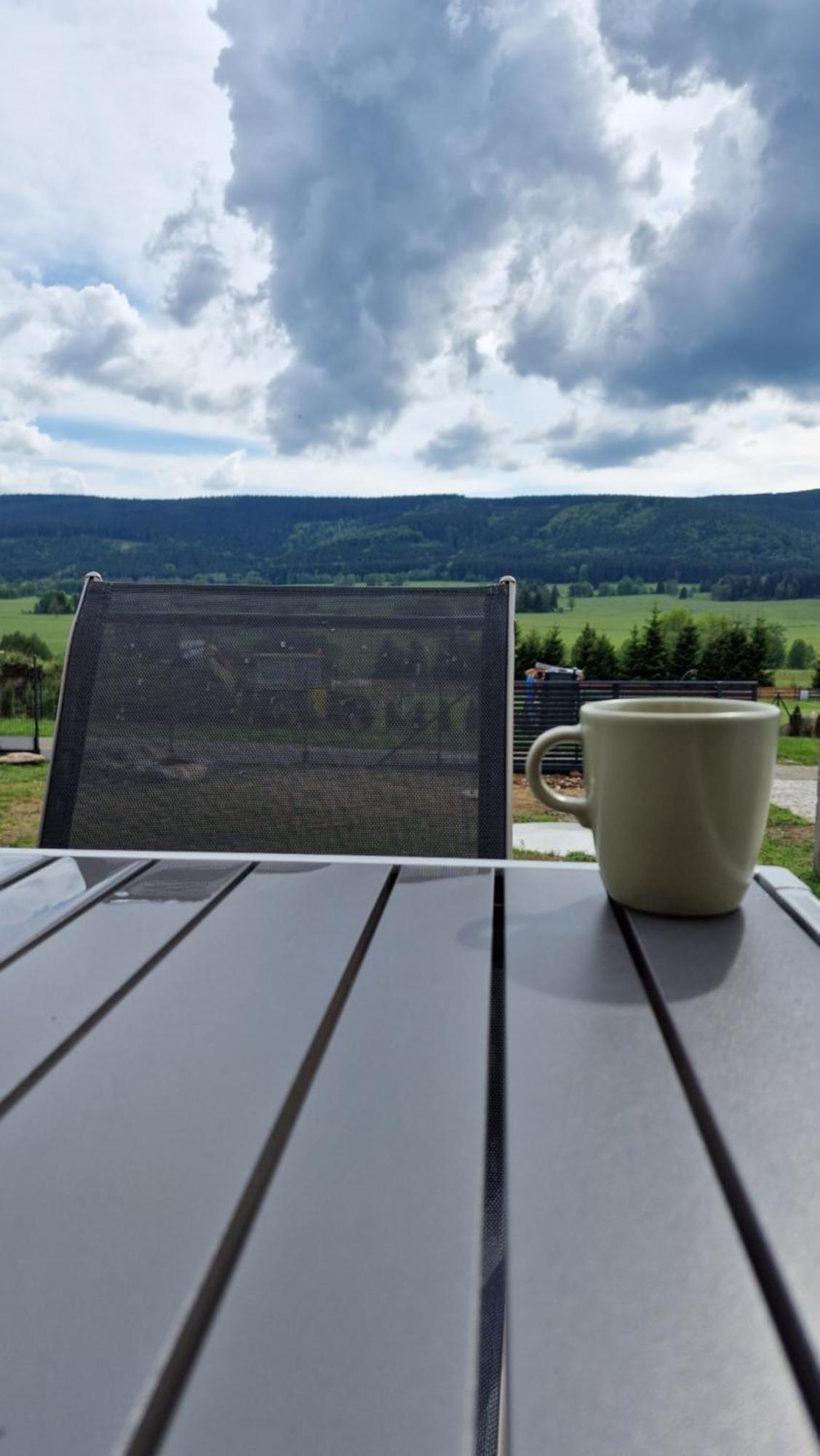 All Season Klimatyzowany Dom Przy Szlaku Z Prywatnym Tarasem I Widokiem Na Gory Orlickie - Sudety Sauna&Jacuzzi, Skalne Miasto Lasowka Buitenkant foto