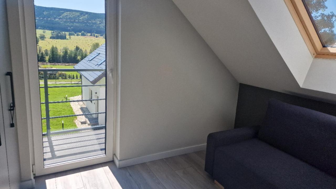 All Season Klimatyzowany Dom Przy Szlaku Z Prywatnym Tarasem I Widokiem Na Gory Orlickie - Sudety Sauna&Jacuzzi, Skalne Miasto Lasowka Buitenkant foto
