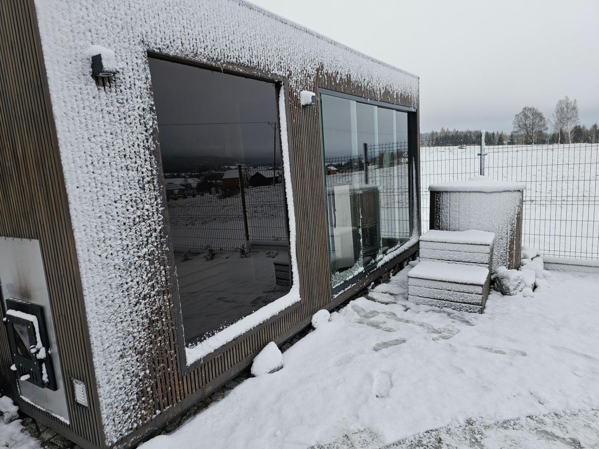 All Season Klimatyzowany Dom Przy Szlaku Z Prywatnym Tarasem I Widokiem Na Gory Orlickie - Sudety Sauna&Jacuzzi, Skalne Miasto Lasowka Buitenkant foto