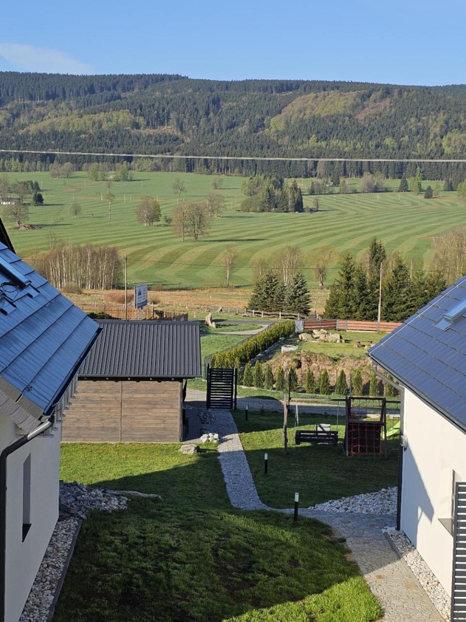 All Season Klimatyzowany Dom Przy Szlaku Z Prywatnym Tarasem I Widokiem Na Gory Orlickie - Sudety Sauna&Jacuzzi, Skalne Miasto Lasowka Buitenkant foto